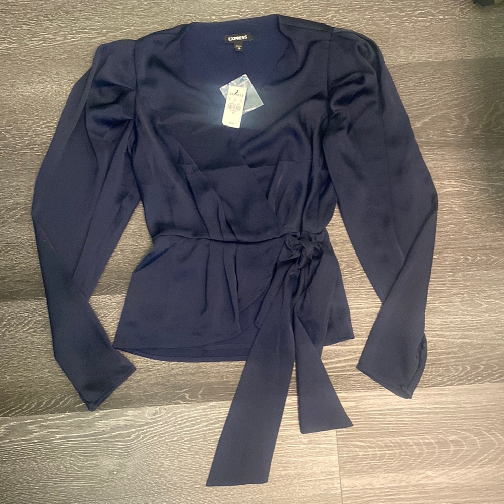 Express Navy Blouse
